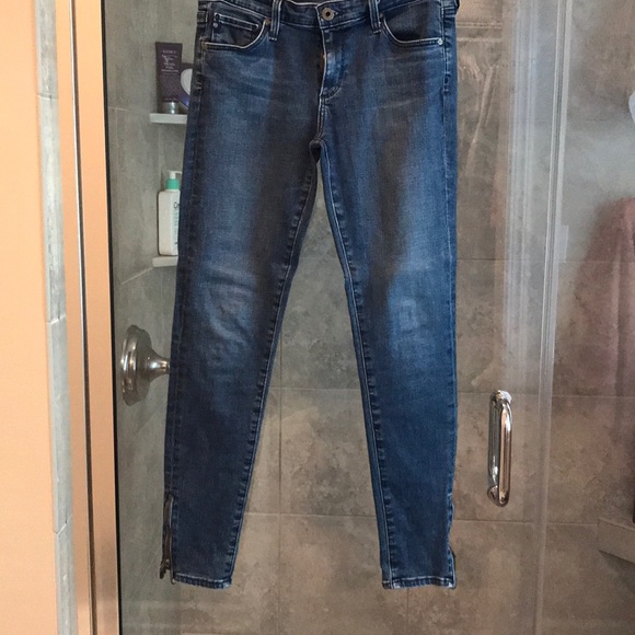 Ag Adriano Goldschmied Denim - AG Skinny ankle zip jeans
